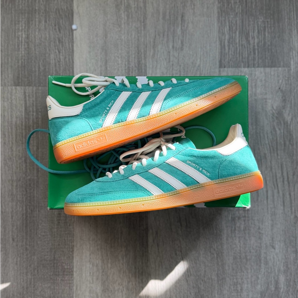 Adidas x Sporty Rich Handball Spezial Sneakers
